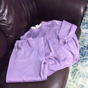 Two piece fancy fleece set